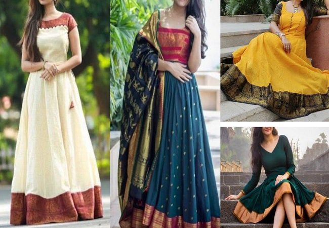 Old Saree New Dress