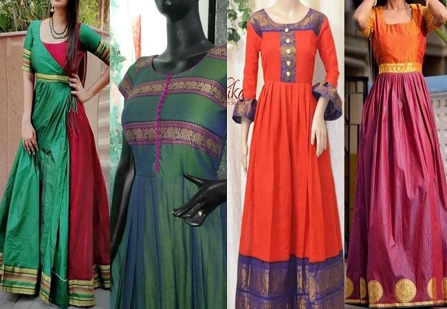Old Saree New Dress