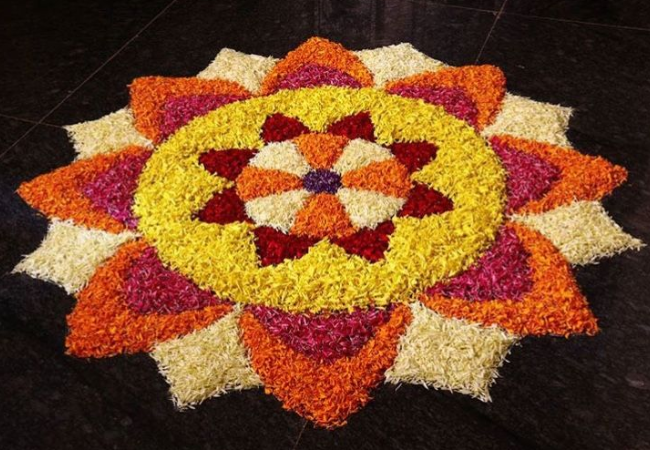 Office Rangoli Art